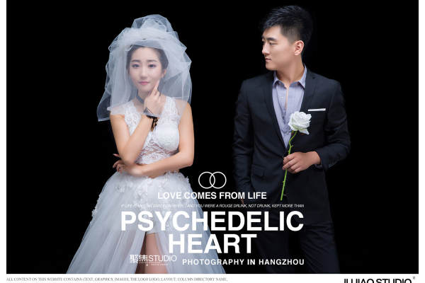 聚焦婚纱摄影聚焦室内案例