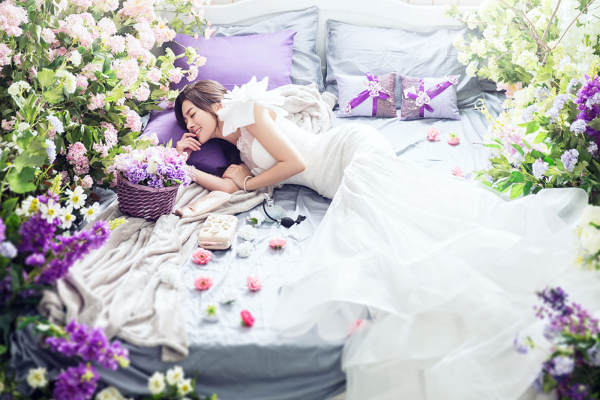 金夫人婚纱摄影韩式案例