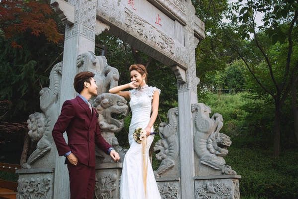 新娘新概念婚纱摄影年代建筑案例