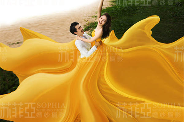 苏菲亚婚纱摄影个性案例