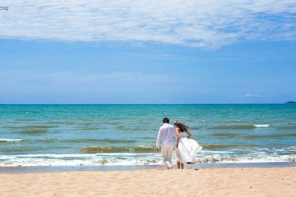 简爱婚纱摄影花海案例