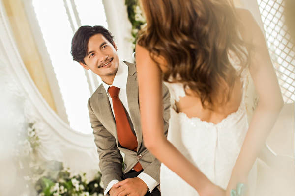 圆梦婚纱摄影小清新案例
