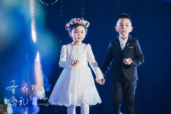 圣希雅婚礼蓝案例