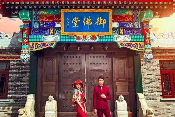 梦巴黎婚纱摄影宫殿教堂案例