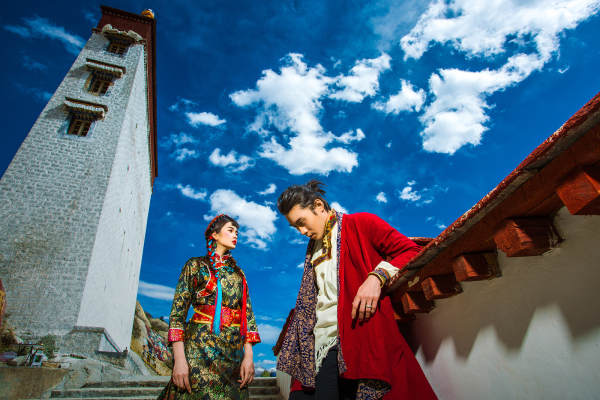 金夫人婚纱摄影城市地标案例
