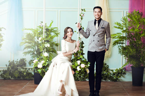 唯一视觉婚纱摄影小清新案例