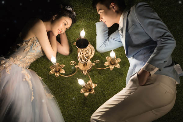 印象婚纱摄影会馆个性案例