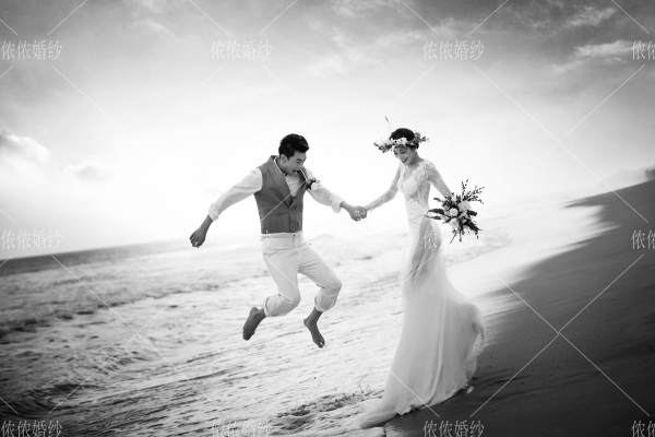 东海侬侬婚纱摄影小清新案例