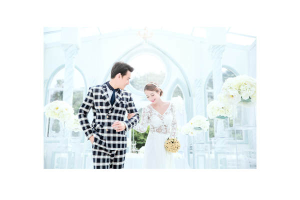纽约纽约精品婚纱摄影夜景案例