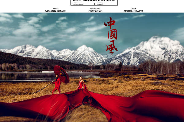 热度婚纱摄影欧美案例