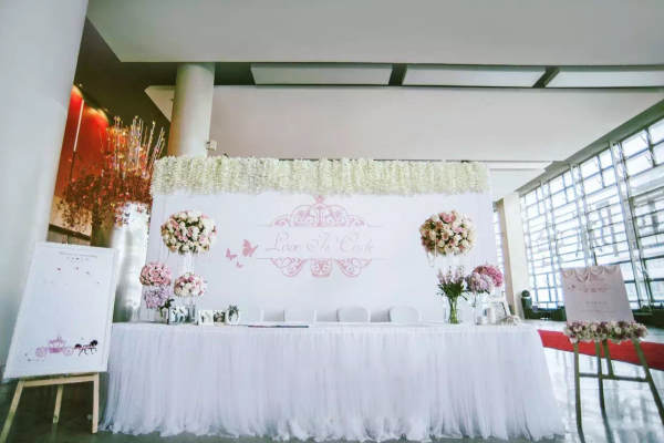 盛世天禧婚庆公司粉色案例