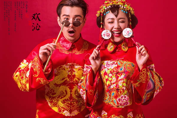 左岸视觉婚纱摄影工作室小清新案例