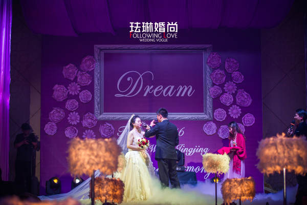 珐琳婚尚&TAFFETA婚纱紫案例