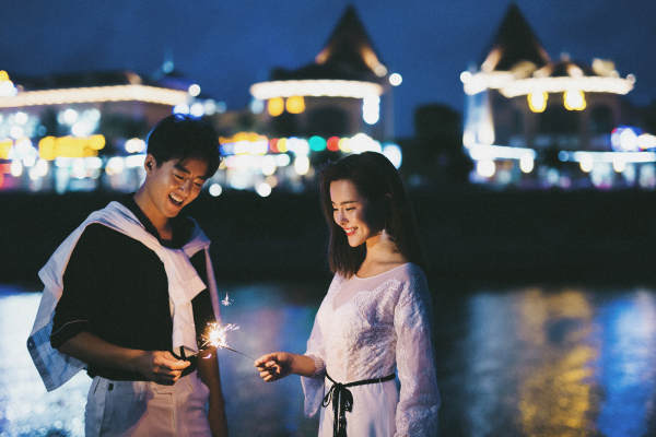 纯印婚纱摄影城市地标案例