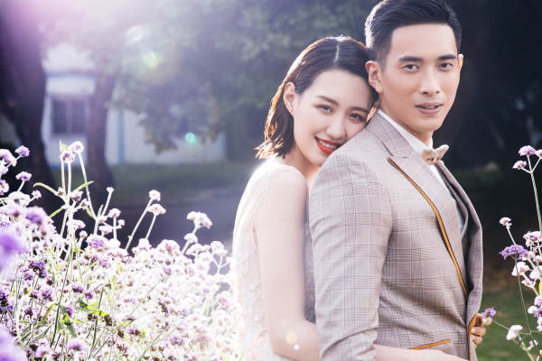 钟爱一生婚纱摄影小清新案例