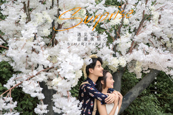 巴黎春天婚纱摄影套系