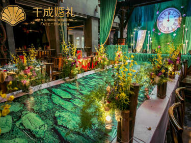 千成婚礼红金案例