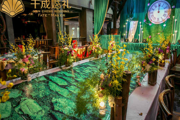 千成婚礼红金案例