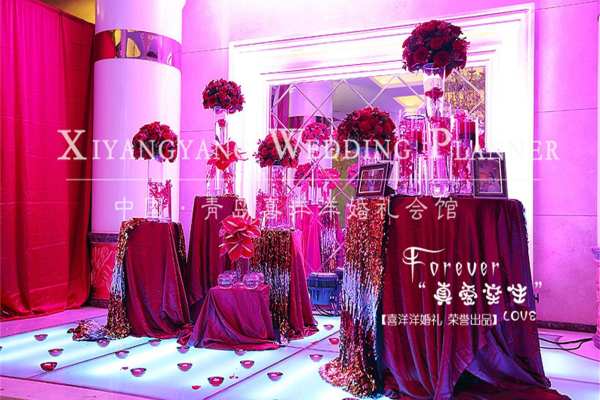 喜洋洋婚礼红色案例