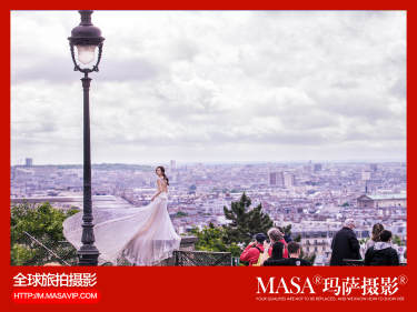 玛萨国际婚纱摄影城市地标案例