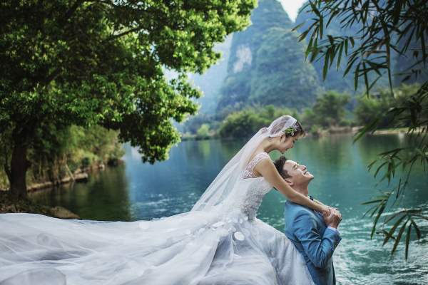 巴黎印象婚纱摄影小清新案例