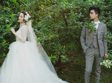 爱丽丝精品婚纱概念馆小清新案例