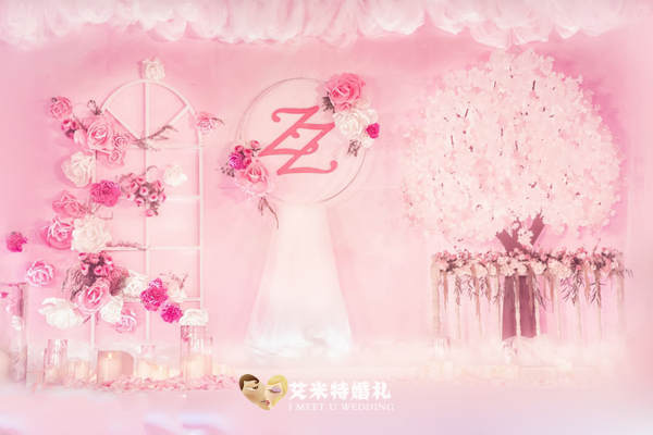 艾米特婚礼粉案例