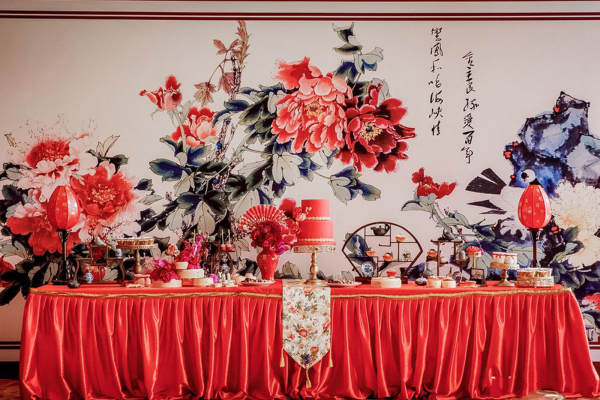 爱久婚典中国风案例