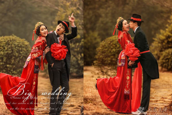 青禾婚纱摄影花海案例