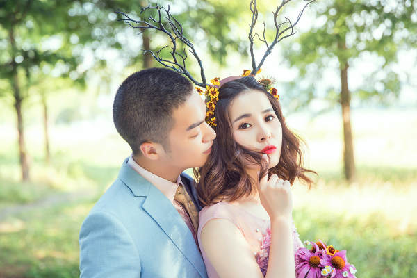 王东升婚纱摄影城市地标案例