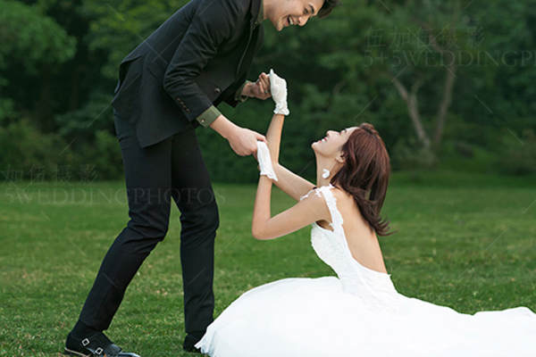 伍加伍婚纱摄影夜景案例