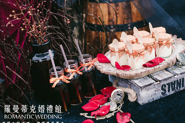 罗曼蒂克婚礼馆红黑案例