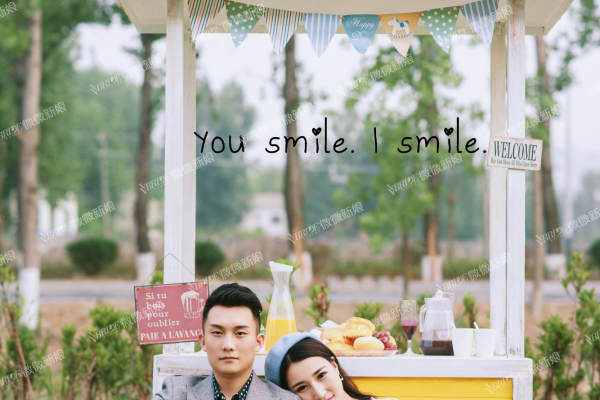 微微新娘婚纱摄影时尚案例