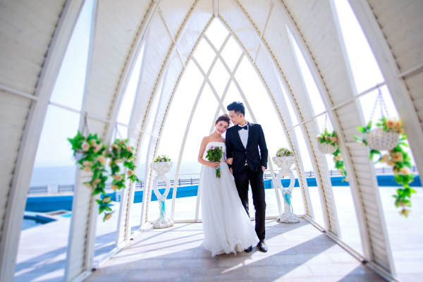 全城热恋婚纱写真馆实景案例