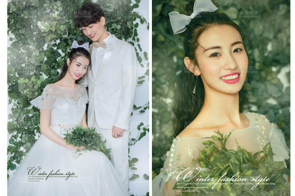 友谊婚纱摄影小清新案例