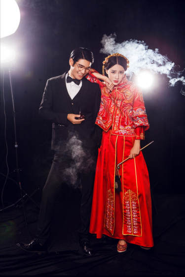 My Queen韩式婚纱摄影复古案例