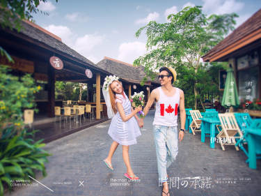 伊洛映像婚纱摄影花海案例