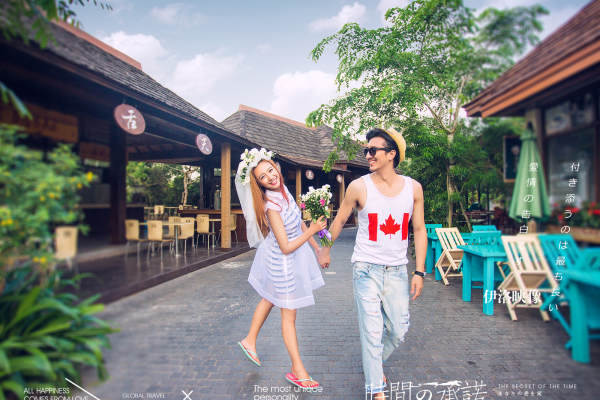 伊洛映像婚纱摄影花海案例