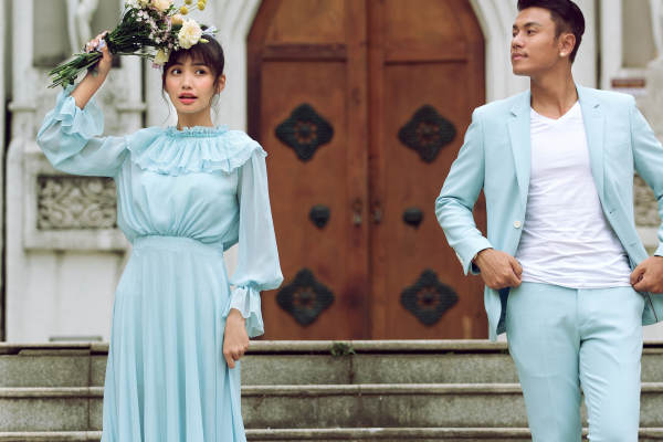 吸引力婚纱摄影宫殿教堂案例