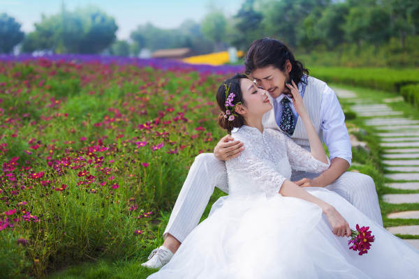 格兰婚纱摄影小清新案例