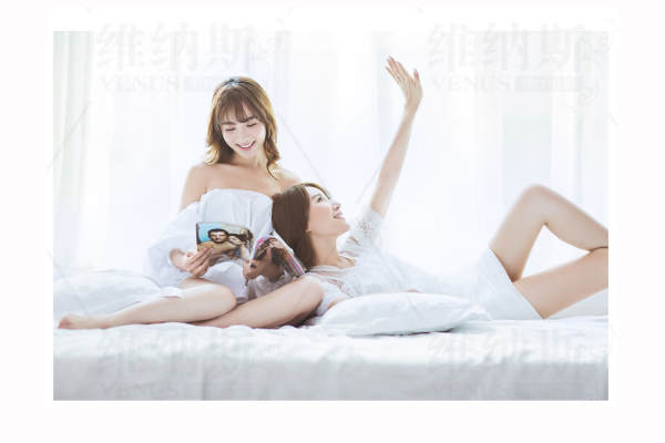 维纳斯婚纱摄影小清新案例