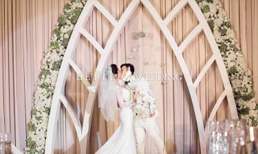 百特婚礼森系案例