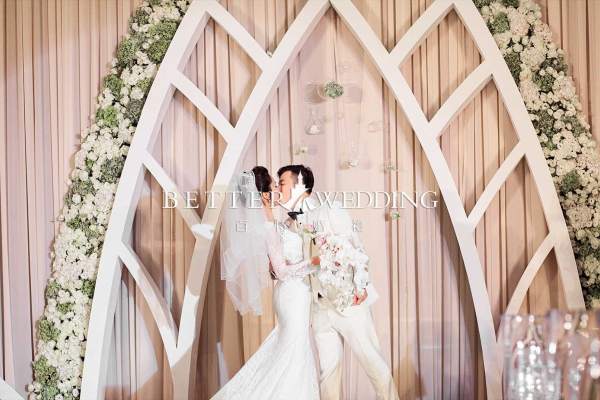 百特婚礼森系案例