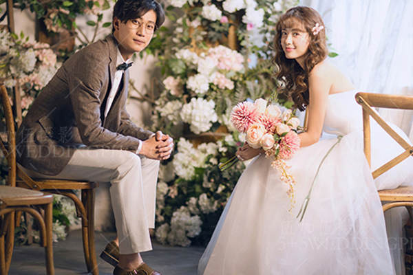 伍加伍婚纱摄影小清新案例