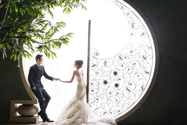 上花轿婚纱摄影学院风案例