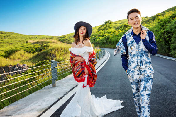 爵摄影高端婚纱会所中国风案例