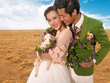 珠峰之恋婚纱摄影城市地标案例