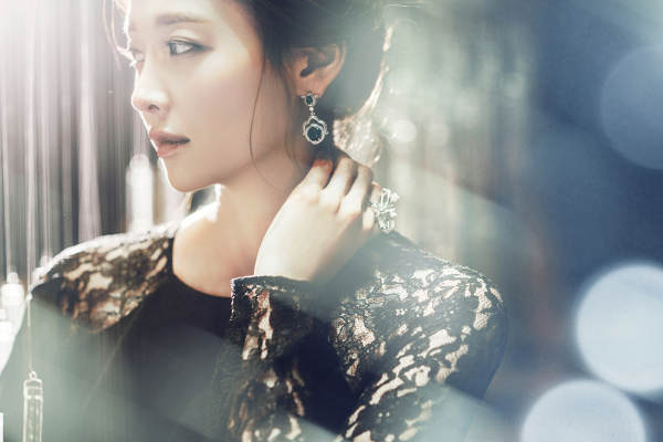 金夫人婚纱摄影森林草地案例