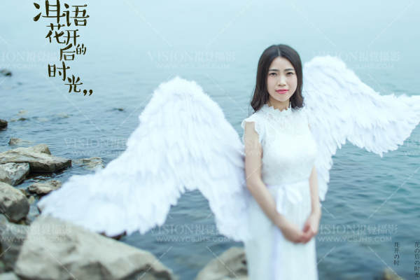 视觉婚纱摄影花海案例