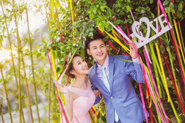 钟爱一生婚纱摄影欧美案例